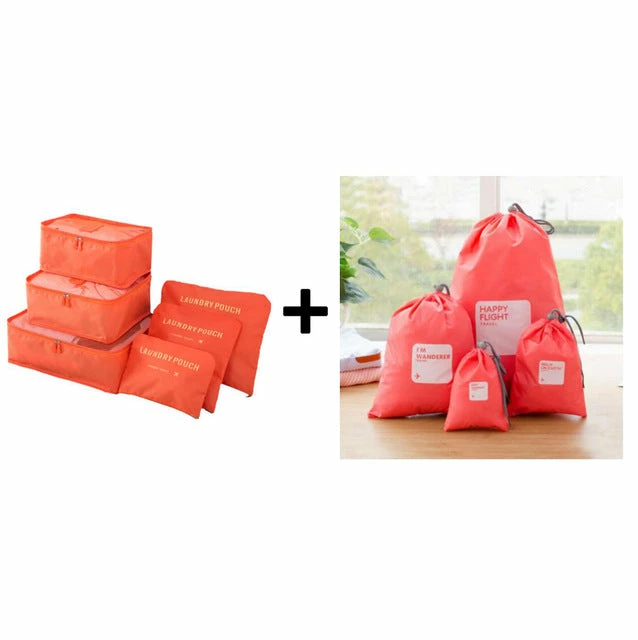 2019 6pcs/set Travel Bags Packing Cubes Organizer Folding Bag Bags Plus Travel Handbags Travel Bags 20 2019 6pcs/set Travel Bags Packing Cubes Organizer Folding Bag Bags Plus Travel Handbags Travel Bags - Image 20