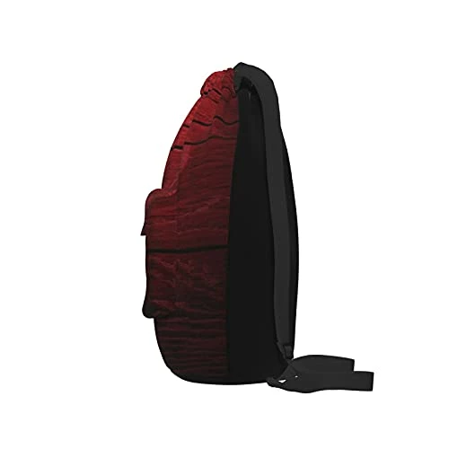 Drawstring Sports Backpack,Maroon,Wooden Planks Timber Board Ancient Tre,Travel Strap Pack Rucksack Shoulder Bags Gym Sackpack Casual Running Daypack For Men Women Teens 13.7"X17" 8 Drawstring Sports Backpack,Maroon,Wooden Planks Timber Board Ancient Tre,Travel Strap Pack Rucksack Shoulder Bags Gym Sackpack Casual Running Daypack For Men Women Teens 13.7"X17" - Image 8