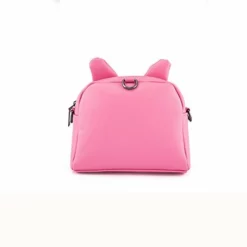 Pinky Family Cute Cat Ear Kids Handbags Candy Color Crossbody Bags Pu Leather Shoulder Bags (Pink) -Cole Haan Shop 319LDd6solL