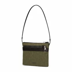 Pacsafe Men's Metrosafe X Anti Theft Crossbody Pouch, Tweed Green, 2.5L -Cole Haan Shop 319XK2y TL