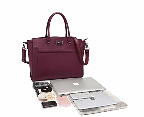 IAITU Laptop Tote Bag For Women, 15-15.6 Inches Spacious Tablet Handbag Shoulder Bag For Laptop 5 IAITU Laptop Tote Bag For Women, 15-15.6 Inches Spacious Tablet Handbag Shoulder Bag For Laptop - Image 5
