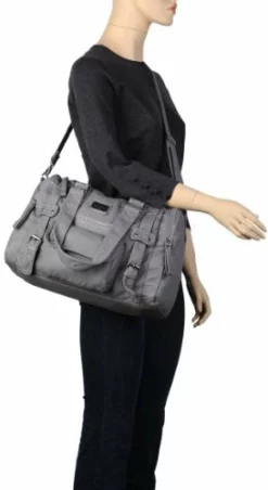 Scarleton Soft Barrel Shoulder Bag H148524 - Ash -Cole Haan Shop 31EXDJAOEzL