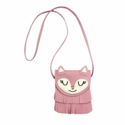 ZGMYC Fox Tassel Shoulder Bag Small Coin Purse Crossbody Satchel For Kids Girls, Large Pink (5.9 X 5.9in) -Cole Haan Shop 31JMNcffvaL