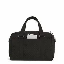 Vera Bradley Women's Microfiber 100 Handbag, Classic Black -Cole Haan Shop 31Nbu2Hc23L