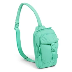 Vera Bradley Utility Sling Backpack, Turquoise Sky-Recycled Cotton -Cole Haan Shop 31eP0ZCIsxS