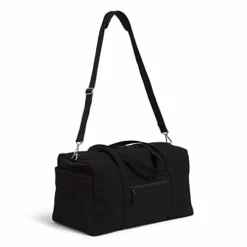 Vera Bradley Women's Microfiber Large Travel Duffle Bag, Black, One Size -Cole Haan Shop 31l3PLw5wXL