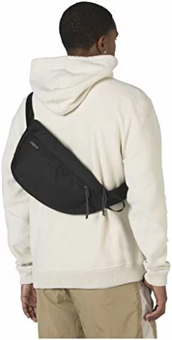 JanSport City Sling Crossbody Bag - Versatile Backpack | Ideal Travel & Day Pack | Blacktop -Cole Haan Shop 31liiEwE03L