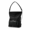 Samsonite Encompass Womens Convertible Hobo Backpack Black