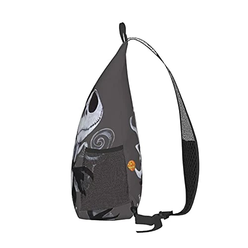 Sling Bag Ja&ck The Pu&mp&kin K&ing Multipurpose Travel Hiking Chest Bag Daypack Anti Theft Backpack Men Women Crossbody Shoulder Bag 2 Sling Bag Ja&ck The Pu&mp&kin K&ing Multipurpose Travel Hiking Chest Bag Daypack Anti Theft Backpack Men Women Crossbody Shoulder Bag - Image 2