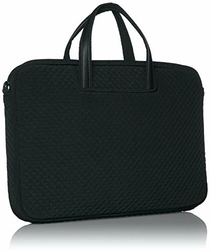Vera Bradley Women's Microfiber Slim Laptop Case, Classic Black 7 Vera Bradley Women's Microfiber Slim Laptop Case, Classic Black - Image 7