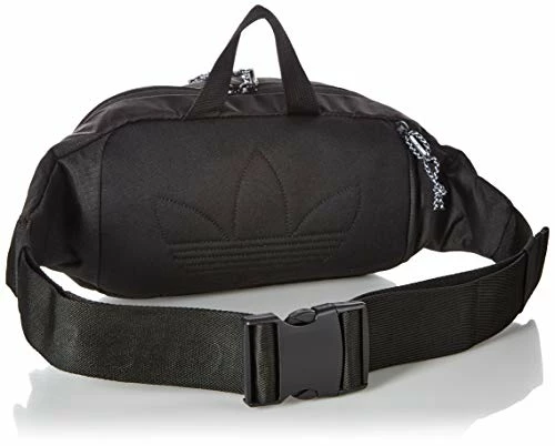 Adidas Originals Unisex Utility Crossbody Bag, Black/White, ONE SIZE 3 Adidas Originals Unisex Utility Crossbody Bag, Black/White, ONE SIZE - Image 3