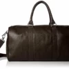 Cole Haan Men'S Pebble Leather Duffle, Chocolate, One Size
