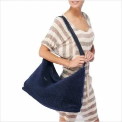 THE SAK Women's Sport Crochet Large Duffel Hobo Bag,Taupe -Cole Haan Shop 410SJMShHlL