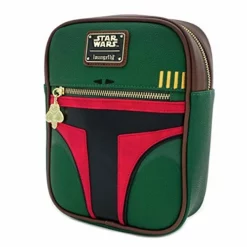Loungefly X Star Wars Boba Fett Crossbody Bag, Green, One Size 7 Loungefly X Star Wars Boba Fett Crossbody Bag, Green, One Size -Cole Haan Shop 411dyK74BML