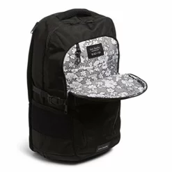 Vera Bradley Recycled Lighten Up Reactive Lay Flat Travel Backpack, Black -Cole Haan Shop 415a9Ow2SXL