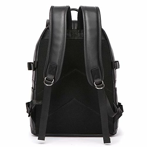 NEW STYLE Pu Leather Black Bag,Handbags,Shoulder Bags Laptop Backpack Schoolbags Travel Bags 4 NEW STYLE Pu Leather Black Bag,Handbags,Shoulder Bags Laptop Backpack Schoolbags Travel Bags - Image 4