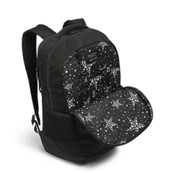 Vera Bradley Recycled Lighten Up Reactive Grand Backpack, Black -Cole Haan Shop 4181z6Dru7S