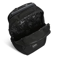 Vera Bradley Recycled Lighten Up Reactive Grand Backpack, Black -Cole Haan Shop 418FRdjdxOS