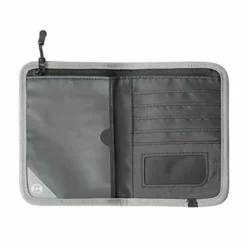 Passport Wallet Holder For Men&Women,RFID Blocking Travel Waterproof Zipper Credit Card Money Storage Bag Multifunctional Family Cellphone Boarding Passes Organizer With Crossbody Belt (Gray) -Cole Haan Shop 41ADttcSbDL