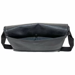 Kenneth Cole Reaction Strident-Class Vegan Leather 15" Laptop & Tablet Crossbody Messenger Bag For Work, School, & Travel, Black, Laptop 12 Kenneth Cole Reaction Strident-Class Vegan Leather 15" Laptop & Tablet Crossbody Messenger Bag For Work, School, & Travel, Black, Laptop -Cole Haan Shop 41AH0sTv9mL