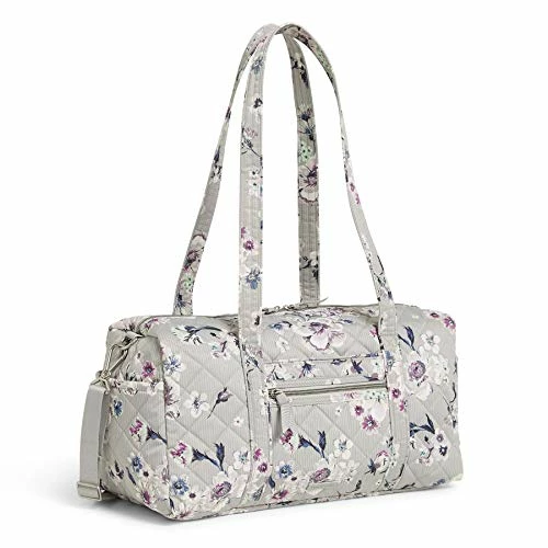 Vera Bradley Performance Twill Small Travel Duffle, Park Stripe 4 Vera Bradley Performance Twill Small Travel Duffle, Park Stripe - Image 4