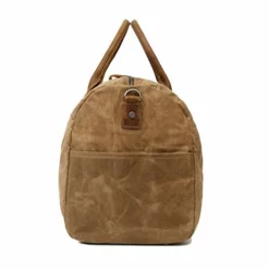 Berchirly Waterproof Oversized Canvas Genuine Leather Trim Travel Totes Duffel Shoulder Handbag -Cole Haan Shop 41CJHfZb 2BGL