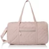 Vera Bradley Performance Twill Lay Flat Travel Duffle Bag, Dover Mauve
