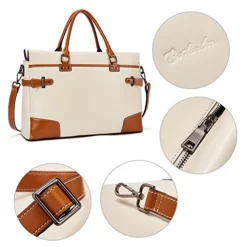 BOSTANTEN Leather Briefcase Messenger Satchel Bags Laptop Handbags For Women 12 BOSTANTEN Leather Briefcase Messenger Satchel Bags Laptop Handbags For Women -Cole Haan Shop 41EMt1o0h6L
