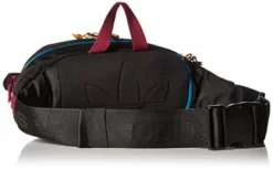 Adidas Originals Unisex Utility Crossbody Bag, Black/Active Teal/Berry, ONE SIZE -Cole Haan Shop 41FPfEOdTAL