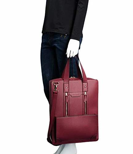 Estarer Women Business Briefcase Handbag PU Leather 15.6 Inch Shoulder Laptop Work Bag 7 Estarer Women Business Briefcase Handbag PU Leather 15.6 Inch Shoulder Laptop Work Bag - Image 7