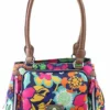 Lily Bloom Maggie Satchel Handbag, Floral Fiesta