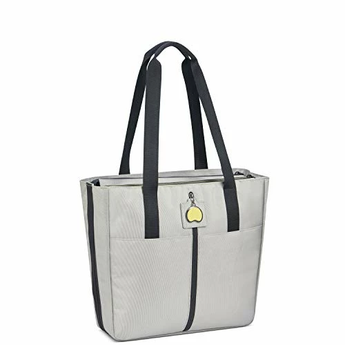 DELSEY Paris Women's Daily's Tote Shoulder Bag, Light Gray, 14 Inch Sleeve 5 DELSEY Paris Women's Daily's Tote Shoulder Bag, Light Gray, 14 Inch Sleeve - Image 5