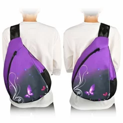 ICOLOR Canvas Sling Backpack, Multipurpose Crossbody Shoulder Bag Beach Tote Pack Bags For Men Women Hiking Cycling Walking Dog Travel Daypack -Cole Haan Shop 41HX2ukkH L