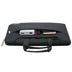 MOSISO Laptop Shoulder Bag Compatible 2018 MacBook Air 13 A1932 Retina Display/MacBook Pro 13 A1989 A1706 A1708 USB-C 2018 2017 2016/Surface Pro 6/5/4/3, Briefcase Handbag With Trolley Belt, Black -Cole Haan Shop 41IBnHiHl1L