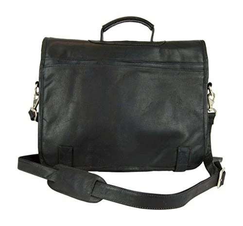 Latico Leathers Grammercy Park Laptop Brief, Café, One Size, 100% Authentic Leather, Made In India 3 Latico Leathers Grammercy Park Laptop Brief, Café, One Size, 100% Authentic Leather, Made In India - Image 3