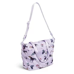 Vera Bradley Recycled Lighten Up Reactive Tote Bag, Lavender Butterflies -Cole Haan Shop 41JaKlgMo0S