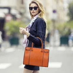 Banuce Vintage Full Grains Italian Leather Handbag For Women Ladies Satchel Purse Shoulder Bag Tote 13 Banuce Vintage Full Grains Italian Leather Handbag For Women Ladies Satchel Purse Shoulder Bag Tote -Cole Haan Shop 41KAbYfj nL