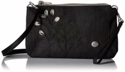 Haiku Stride Wristlet And Crossbody Bag, Black Morel