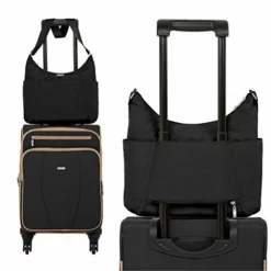 Baggallini Hobo Travel Tote, Black, One Size -Cole Haan Shop 41KeVvKiogL