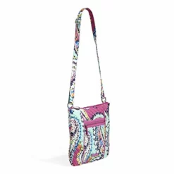 Vera Bradley Iconic Hipster Crossbody Bag, Signature Cotton, Wildflower Paisley -Cole Haan Shop 41QAVDp0G0L