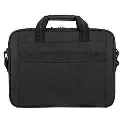 Targus Classic Slim Briefcase With Crossbody Shoulder Bag Design For The Business Professional Travel Commuter And Laptop Protection Fits Up To 15-16" Laptops, Black (TCT027US) -Cole Haan Shop 41TbrozS9eS