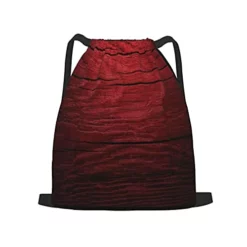 Drawstring Sports Backpack,Maroon,Wooden Planks Timber Board Ancient Tre,Travel Strap Pack Rucksack Shoulder Bags Gym Sackpack Casual Running Daypack For Men Women Teens 13.7"X17"