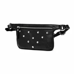 Vicenzo Leather Jacey Studded Leather Waistbag (Black) -Cole Haan Shop 41YhfOkk96L