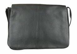 Latico Leathers Heritage Collection Front Flap Messenger , Authentic Luxury Leather, Designer