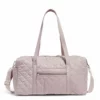 Vera Bradley Performance Twill Medium Travel Duffle Bag, Dover Mauve