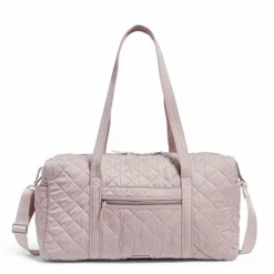 Vera Bradley Performance Twill Medium Travel Duffle Bag, Dover Mauve