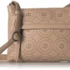 The Sak The Alameda Crossbody-Mandala Perf, Barley Perforated