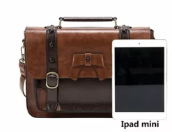 ECOSUSI Vintage Crossbody Messenger Bag Satchel Purse Handbag Briefcase For Women & Girl, Coffee -Cole Haan Shop 41aCQswVfKL