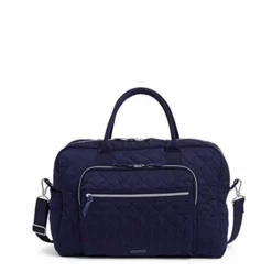 Vera Bradley Women's Performance Twill Weekender Travel Bag, Classic Navy, One Size