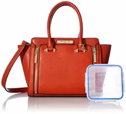 Nicole Lee Women's Ciel Medium Smart Lunch Handbag (red) Travel Shoulder Bag, One Size -Cole Haan Shop 41dh1k3yEHL